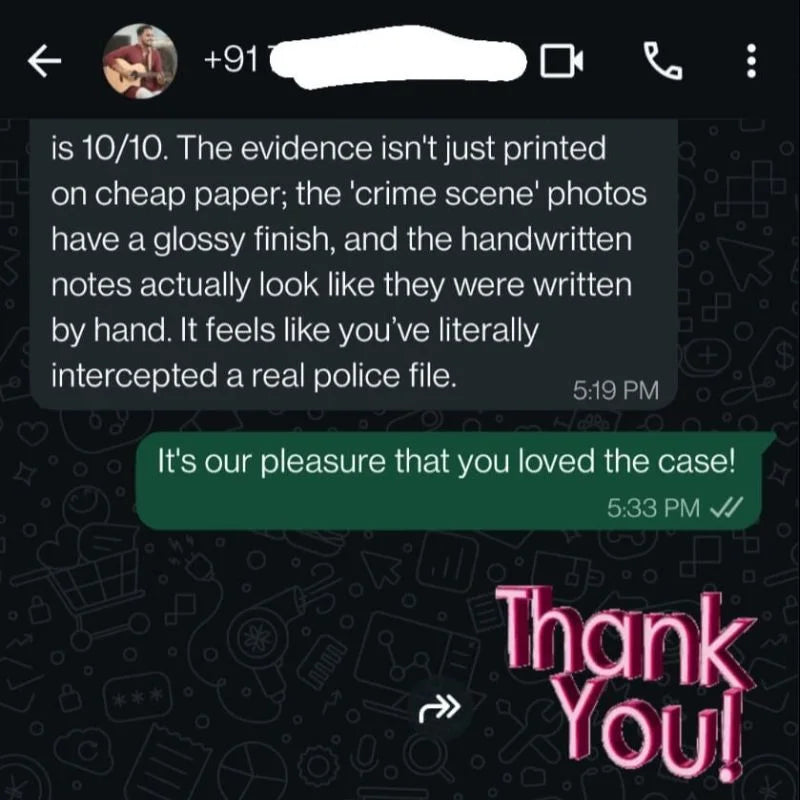 Customer screenshot