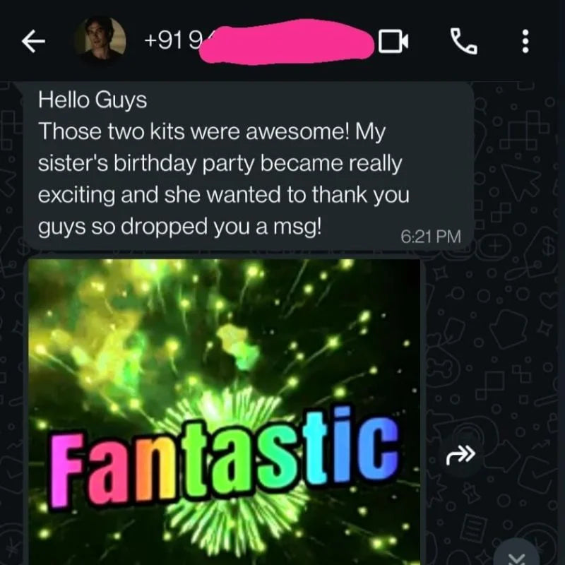 Customer screenshot